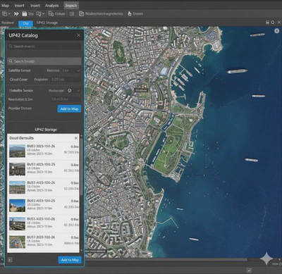 Sole Developer Commercial ArcGIS Pro Add-in for UP42 featured image
